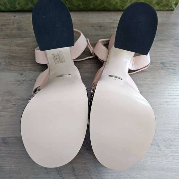 Gucci GG Pink Platform Heels - Picture 5 of 6